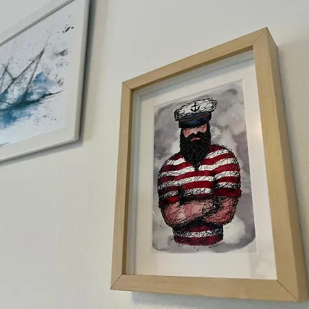 Blaue Nordseewelle 招待所 4*